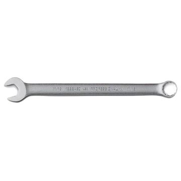 Wrench Corrosion Resistant, Anti-slip Combination, 11/16 In, 12 Points, 10-1/8 In Lg, 15 Deg