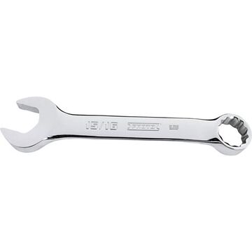 Short, Corrosion Resistant, Anti-Slip Combination Wrench, 7/8 in, 12 Points, 8 in lg, 15 deg