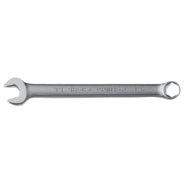 Anti-Slip Design, Double End Hex Combination Wrench, 15/16 in, Non-Ratcheting, 6 Points, 12-7/8 in lg, 15 deg