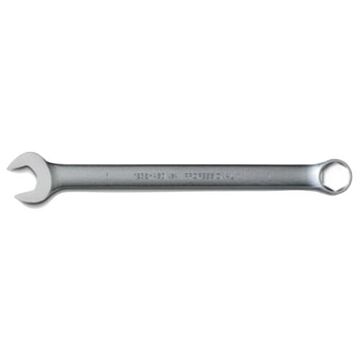 Anti-Slip Design, Double End Hex Combination Wrench, 1 in, Non-Ratcheting, 6 Points, 14 in lg, 15 deg