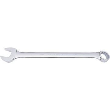 Combination Wrench, 34 mm, Non-Ratcheting, 12 Points, 15-1/4 in lg, 15 deg