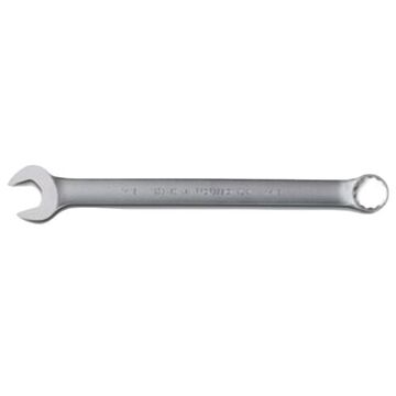 Wrench Anti-slip Design, Double End Combination, 1-1/8 In, Non-ratcheting, 12 Points, 15-7/8 In Lg, 15 Deg