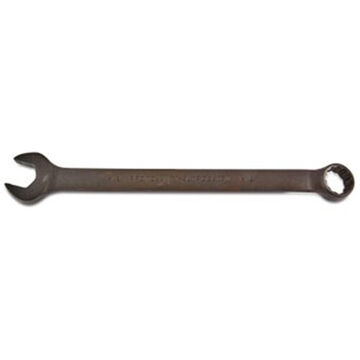 Anti-Slip Design Open End Combination Wrench, 1-1/8 in, Spline, 12 Points, 15-7/8 in lg, 15 deg