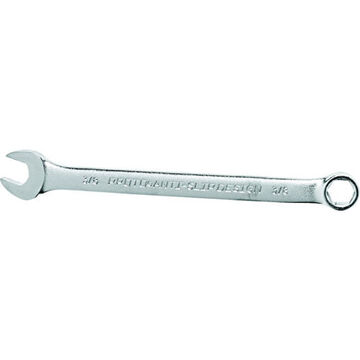 Corrosion Resistant Combination Wrench, 1-1/8 in, Non-Ratcheting, 6 Points, 15-7/8 in lg, 15 deg
