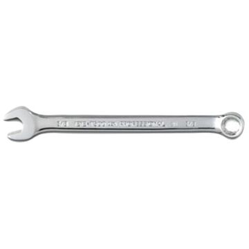 Anti-Slip Design Open End Combination Wrench, 1-1/4 in, Non-Ratcheting, 12 Points, 16-7/8 in lg, 15 deg