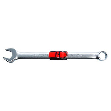 Anti-Slip Design Open End Combination Wrench, 1-1/4 in, Non-Ratcheting, 12 Points, 16-7/8 in lg, 15 deg