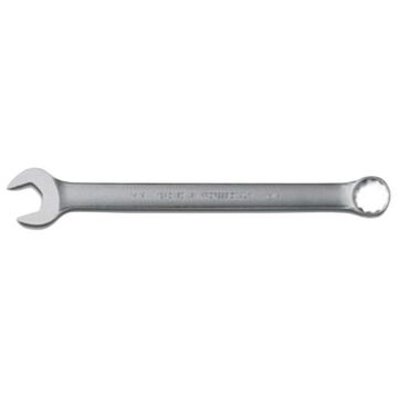 Wrench Anti-slip Design, Double End Combination, 1-1/4 In, Non-ratcheting, 12 Points, 16-7/8 In Lg, 15 Deg