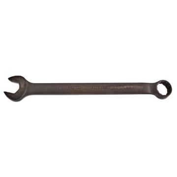 Anti-Slip Design Open End Combination Wrench, 1-1/4 in, Spline, 12 Points, 16-7/8 in lg, 15 deg