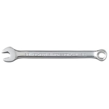 Tether-Ready Combination Wrench, 1-5/16 in, Non-Ratcheting, 12 Points, 17-5/8 in lg, 15 deg