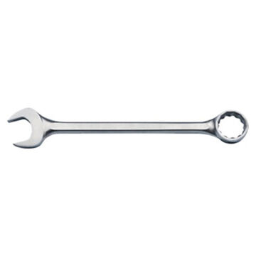 Double End Combination Wrench, 70 mm, Non-Ratcheting, 12 Points, 29-3/4 in lg, 15 deg