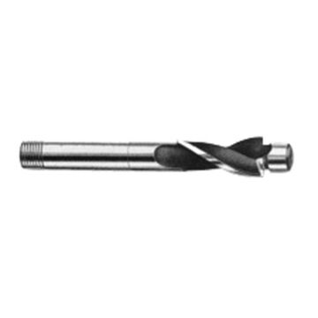 Threaded Shank Counterbore, 0.3 in, 2-1/2 in oal, 1/4 in dia Shank, 2, Uncoated