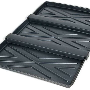 Three Tray Containment Tray, 2.8 in ht, 72 in lg, 44 in wd, 24 gal, Polyethylene