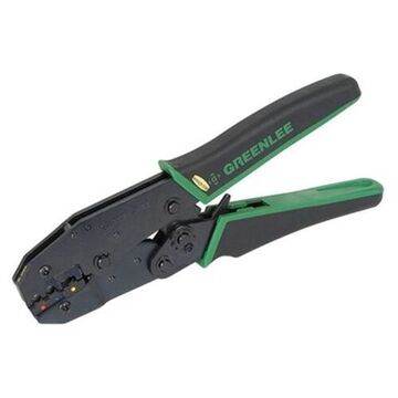 Interchangeable Crimping Tool, 22 To 10 Awg, 9 In Lg, Steel Jaw, Steel