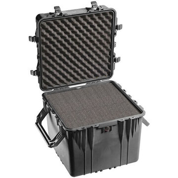 Standard, Protector Cube Case, 22.5 In Lg, 22.43 In Overall Wd, 21.25 In Ht, Abs/polypropylene, Black/camouflage