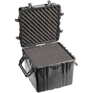 Cas cube protecteur, standard, 22.5 po lo, 22.43 po la, 21.25 po ha, ABS/polypropylène, noir/camouflage