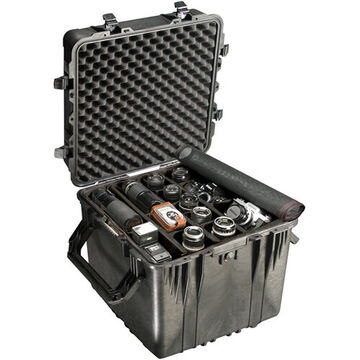 Standard, Protector Cube Case, 22.5 In Lg, 22.43 In Overall Wd, 21.25 In Ht, Abs/polypropylene, Black/camouflage