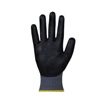 Gloves Economy Choice Cut Resistant, Polyurethane Palm, Black, Gray, Tenactiv™