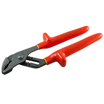 Tongue and Groove Slip Joint Insulated Cutting Plier, 1-1/2 in, 1-1/4 in lg Jaw