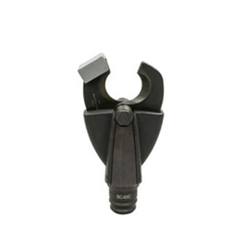 Scissor Style Cutter Cutting Head, 1.18 in Dia Jaw, Hardened Steel Blade