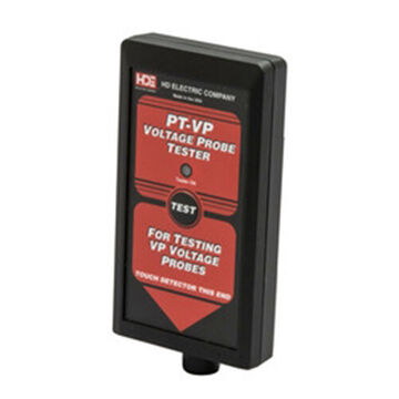 Proof Tester Kit d'indicateur de tension numérique, pile 9 V, DEL