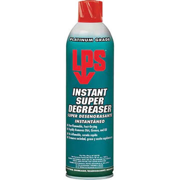 Heavy-Duty Degreaser, 567 g Container, Aerosol Can, Strong/Unscented, Colorless to Light Yellow, Liquid