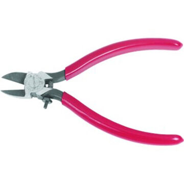 Diagonal Cutting Plier, Oval, 3/4 in L x 3/4 in W x 7/16 in THK Jaw, Forged Alloy Steel Jaw