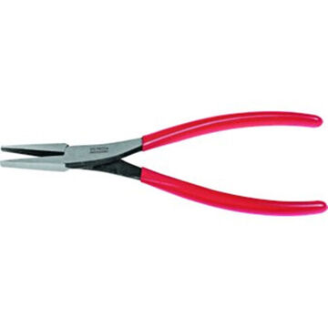 Duckbill Cutting Plier, Bent Nose, 1-9/16 in L x 17/32 in W Jaw, Alloy Steel Jaw