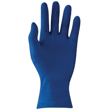 Medical Examination Disposable Gloves, L, Blue, Natural Rubber Latex