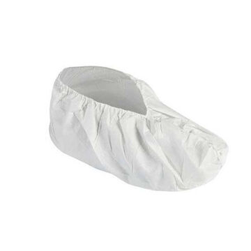 Shoe/boot Cover Disposable, Universal, 5-1/4 In Ht, White, Elastic