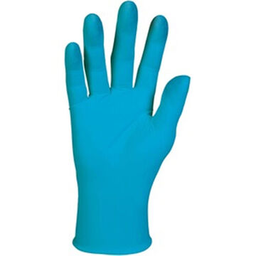 Ambidextrous Disposable Gloves, Nitrile Palm, Blue, Nitrile
