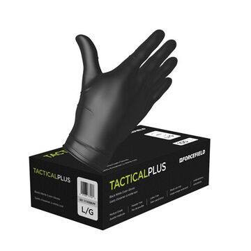 Gloves Medical Examination Disposable, Black, Nitrile