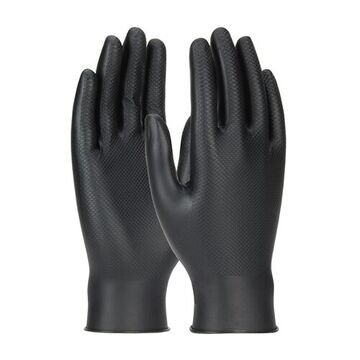 Gants jetables, Noir, Nitrile