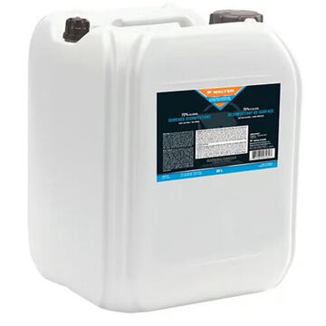 Surface Disinfectant Cleaner, 20 l Container, Pail, Liquid, RTU, Clear