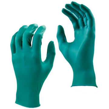 Disposable Gloves, Nitrile Palm, Teal, Nitrile