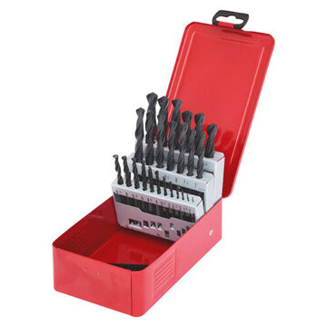 Drill Set, 115 Pieces, 1/16 to 1/2 in by 1/64 in Drill