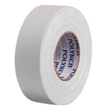 Multi-Purpose Duct Tape, 55 m lg, 48 mm wd, 10 mil thk, White