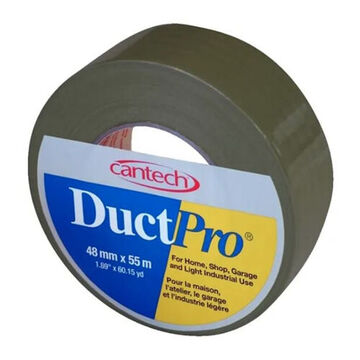 Duct Tape, 55 m lg, 48 mm wd, 9 mil thk, Olive