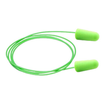 Disposable Earplug Dispenser, Foam Uncorded Earplugs, Plastic, Green