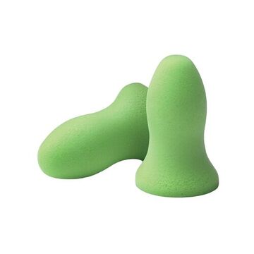 Ear Plug Disposable, Green, Polyurethane