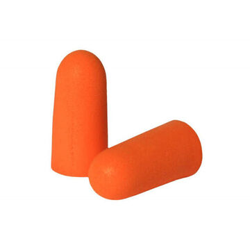 Disposable Ear Plug, 32 db, Tapered, Orange