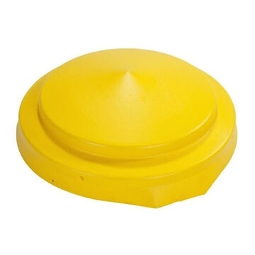 Closed Head Drum Cover, High Density Polyethylene, Yellow