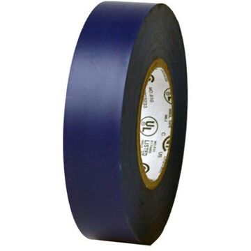 General Purpose Electrical Tape, 66 ft lg, 3/4 in wd, 7 mil thk, Blue