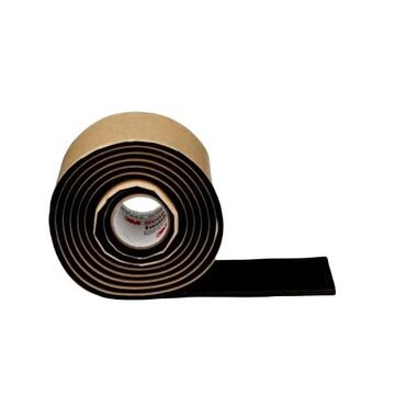 Putty Electrical Insulation, 1.5 M Lg, 38 Mm Wd, 3.175 Mm Thk, Black