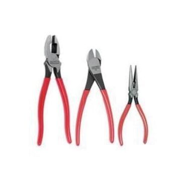 End Cutting Plier, 3 Piece