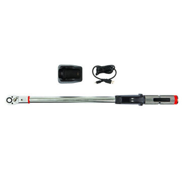 Smart Electronic Torque Wrench, 3/8 in Drive, 6.7 to 135 nm, Standard, 17-1/5 in lg