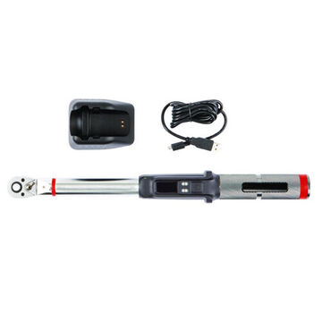 Smart Electronic Torque Wrench, 1/2 in Drive, 17 to 340 nm, Standard, 32-7/25 in lg