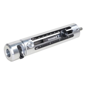 End Stripper Adapter, 6.5 in oal, #6 AWG to 750 MCM, Drill Driven Saber Stripping Tool, Aluminum