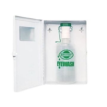 Eyewash Station, 7-3/4 in wd, 11-1/2 in dp, 4-1/16 in ht