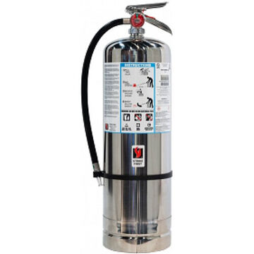 Water Fire Extinguisher, 9 L, K Class, 40 ft