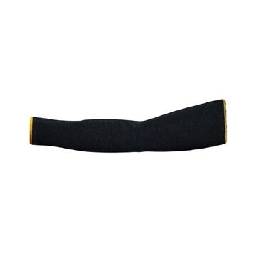 Tapered Fire and Cut-Resistant Sleeve, XS, 12 in lg, DuPont™ Kevlar® Fiber and Modacrylic, Black